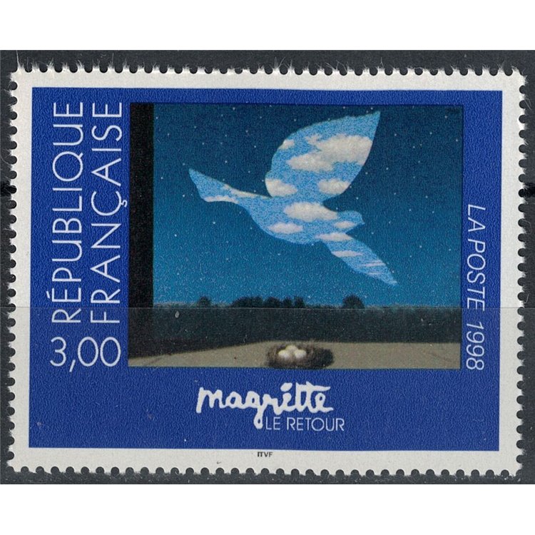FRANCIA 1998 Arte (René Magritte) MNH**