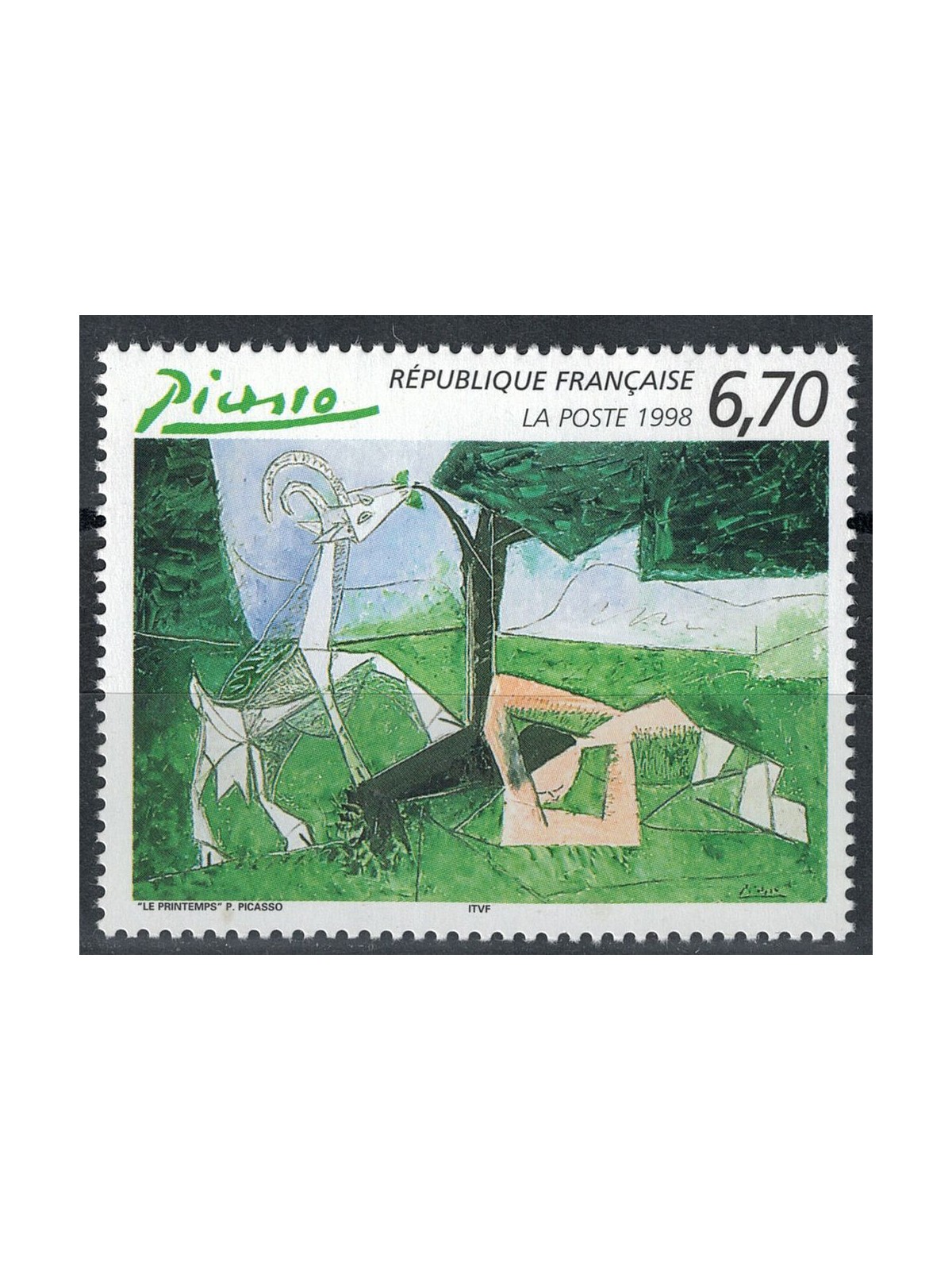 FRANCIA 1998 Arte (Pablo Picasso) MNH**
