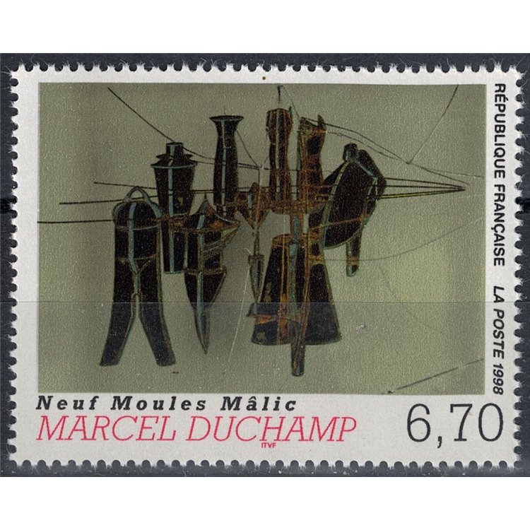 FRANCE 1998 Art (Marcel Duchamp, The New Malic Springs) MNH**