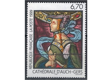 FRANCIA 1999 Arte (Vetrata della Cattedrale d'Auch) MNH**