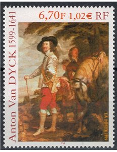 FRANCIA 1999 Arte (Anton Van Dyck, Carlo I) MNH**