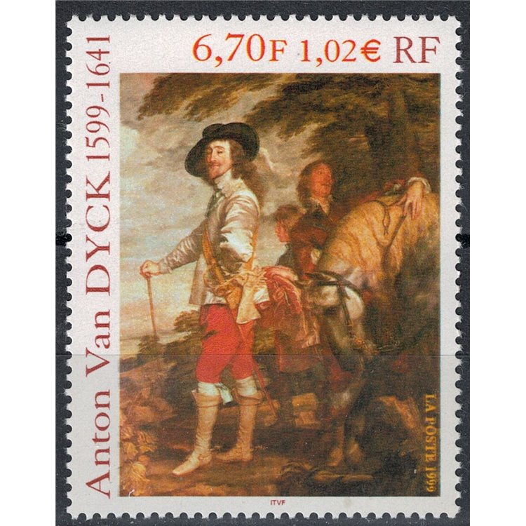 FRANCIA 1999 Arte (Anton Van Dyck, Carlo I) MNH**
