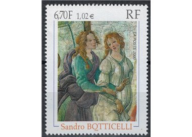 FRANCE 2000 Art (Sandro Botticelli, Venus and the Graces) MNH**