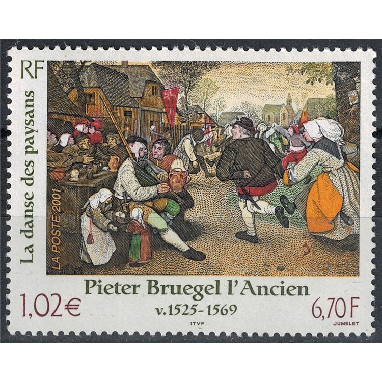 FRANCE 2001 Art (Pieter Bruegel the Elder) MNH**