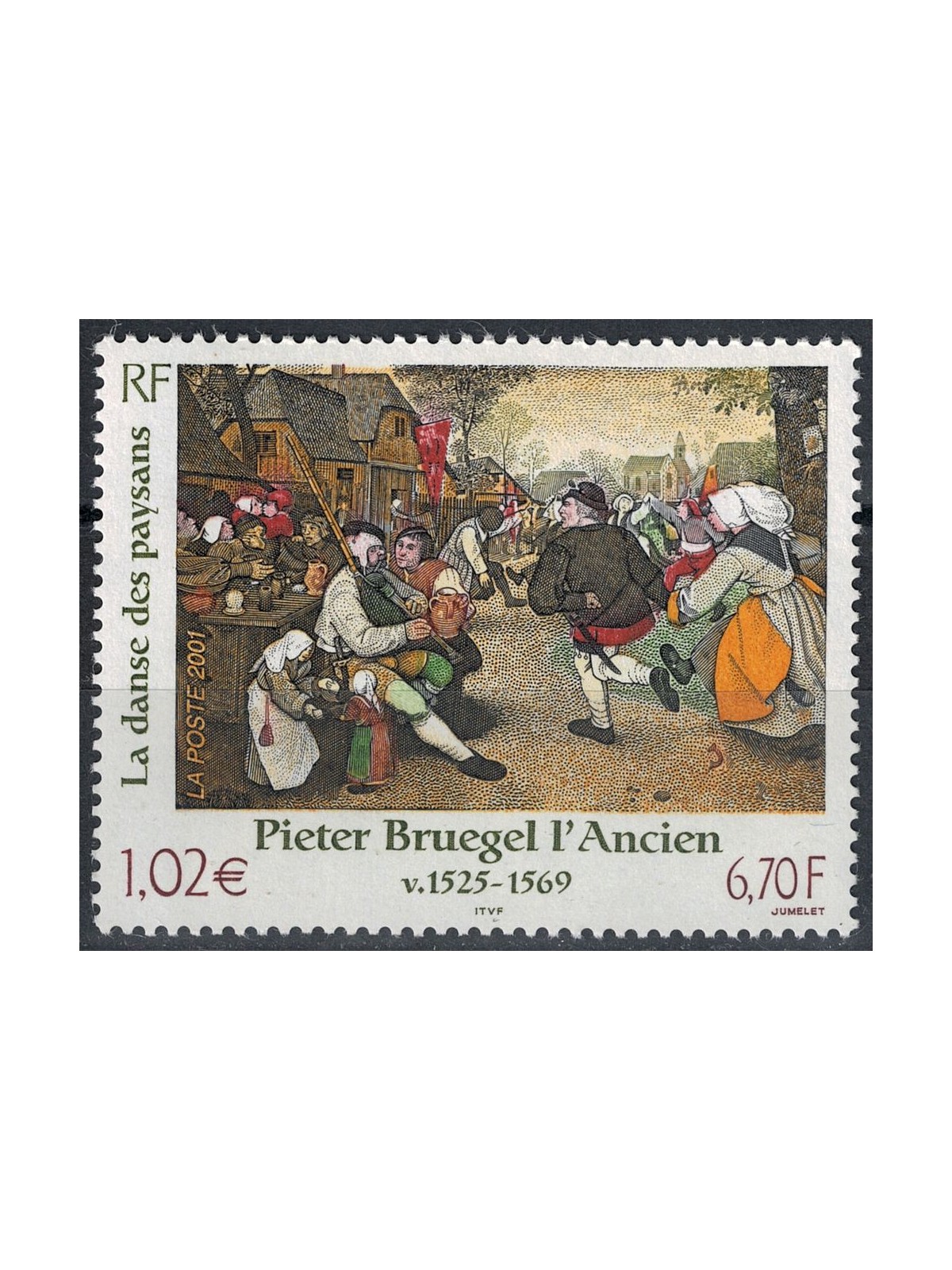 FRANCE 2001 Art (Pieter Bruegel the Elder) MNH**