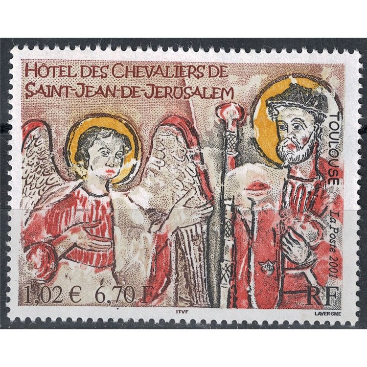FRANCIA 2001 Arte (Hotel dei Cavalieri) MNH**