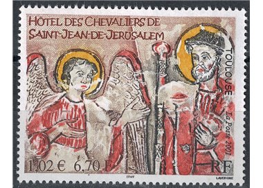 FRANCE 2001 Art (Hotel des Chavaliers) MNH**