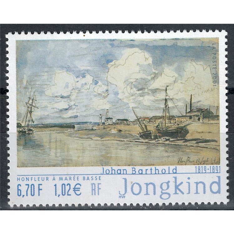 FRANCIA 2001 Arte (Johan Jongkind) MNH**