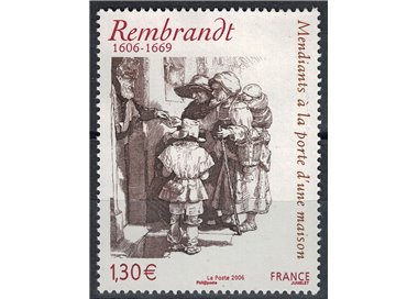 FRANCIA 2006 Arte (Rembrandt, Mendicanti alla porta) MNH**