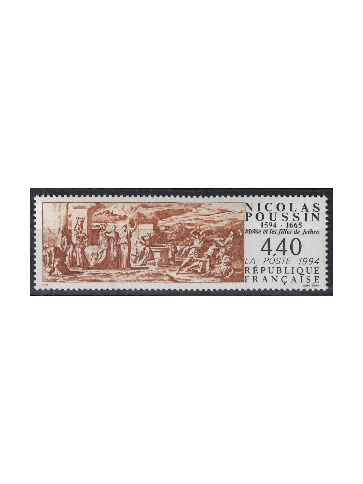 FRANCIA 1994 Nicolas Poussin MNH**