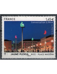 FRANCE 2012 Art (Jaume Plensa, Nice-Place Massena) MNH**