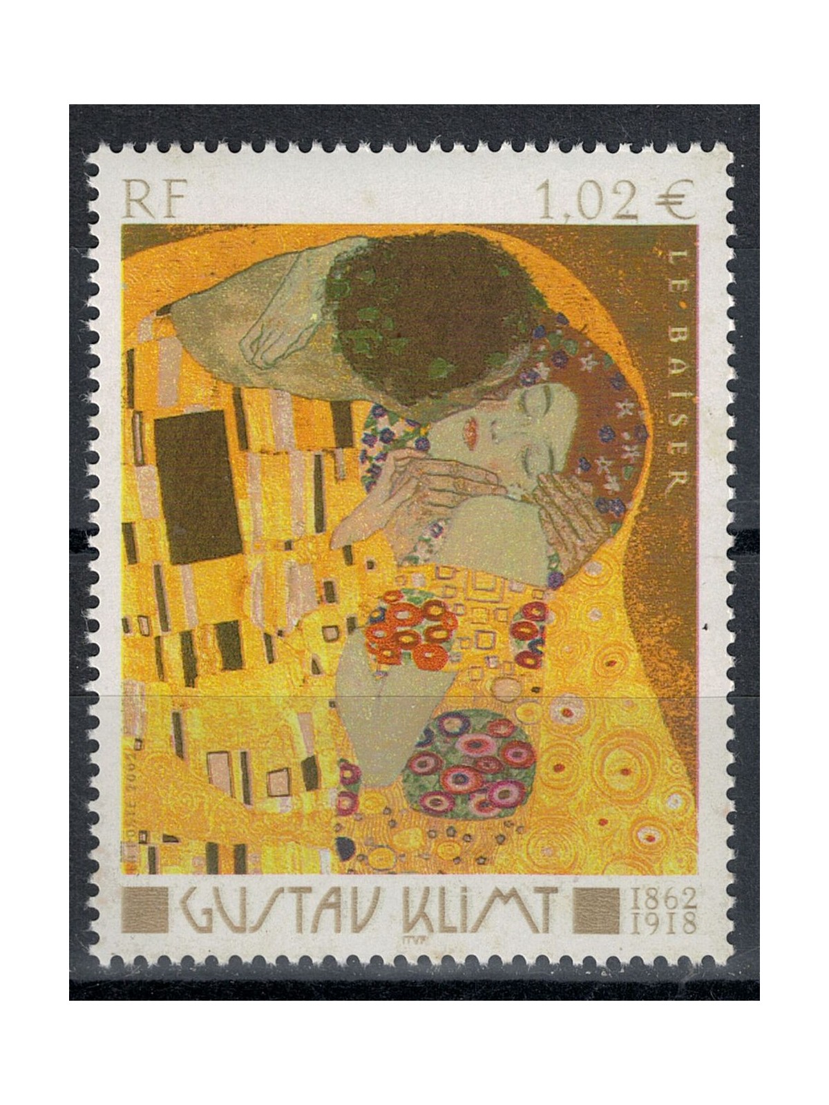 FRANCE 2002 Art (G. Klimt) MNH**