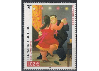 FRANCE 2002 Art (Fernando Botero) MNH**