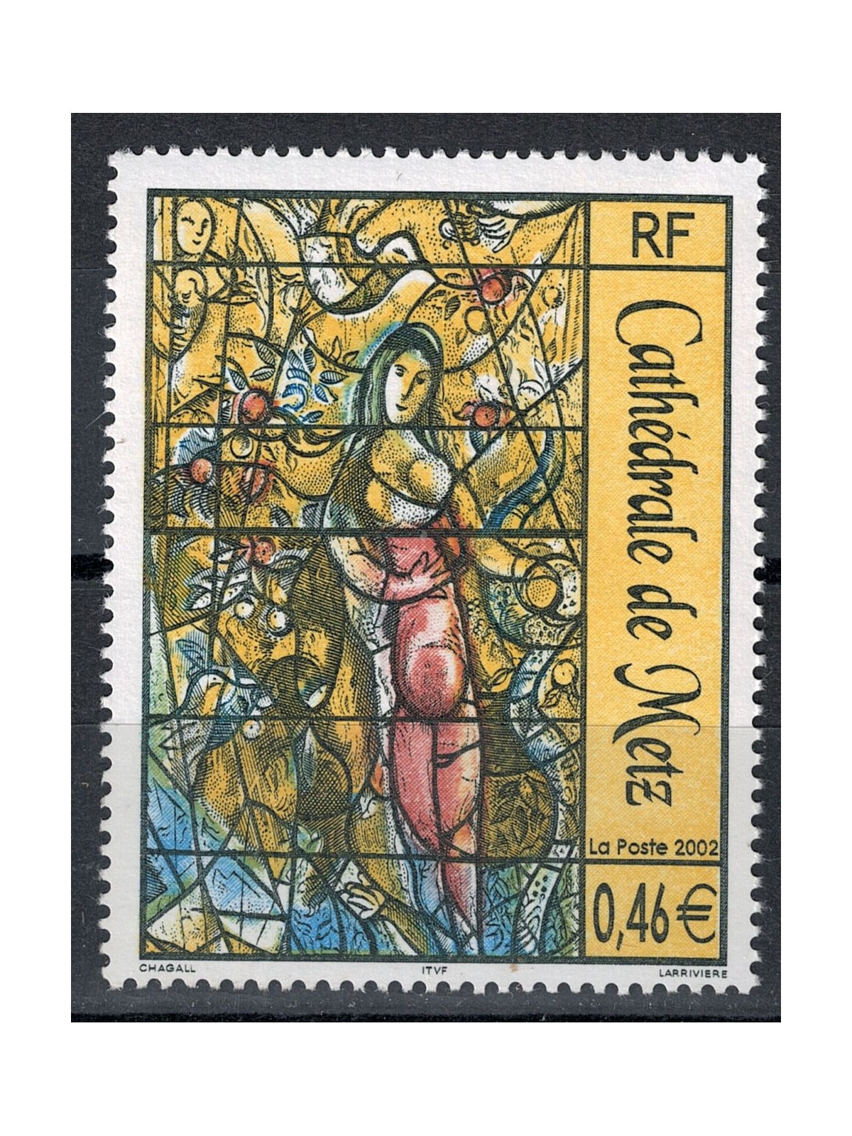FRANCE 2002 Art (Metz Cathedral) MNH**