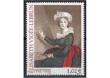 FRANCE 2002 Art (Elisabeth Vigée Lebrun) MNH**