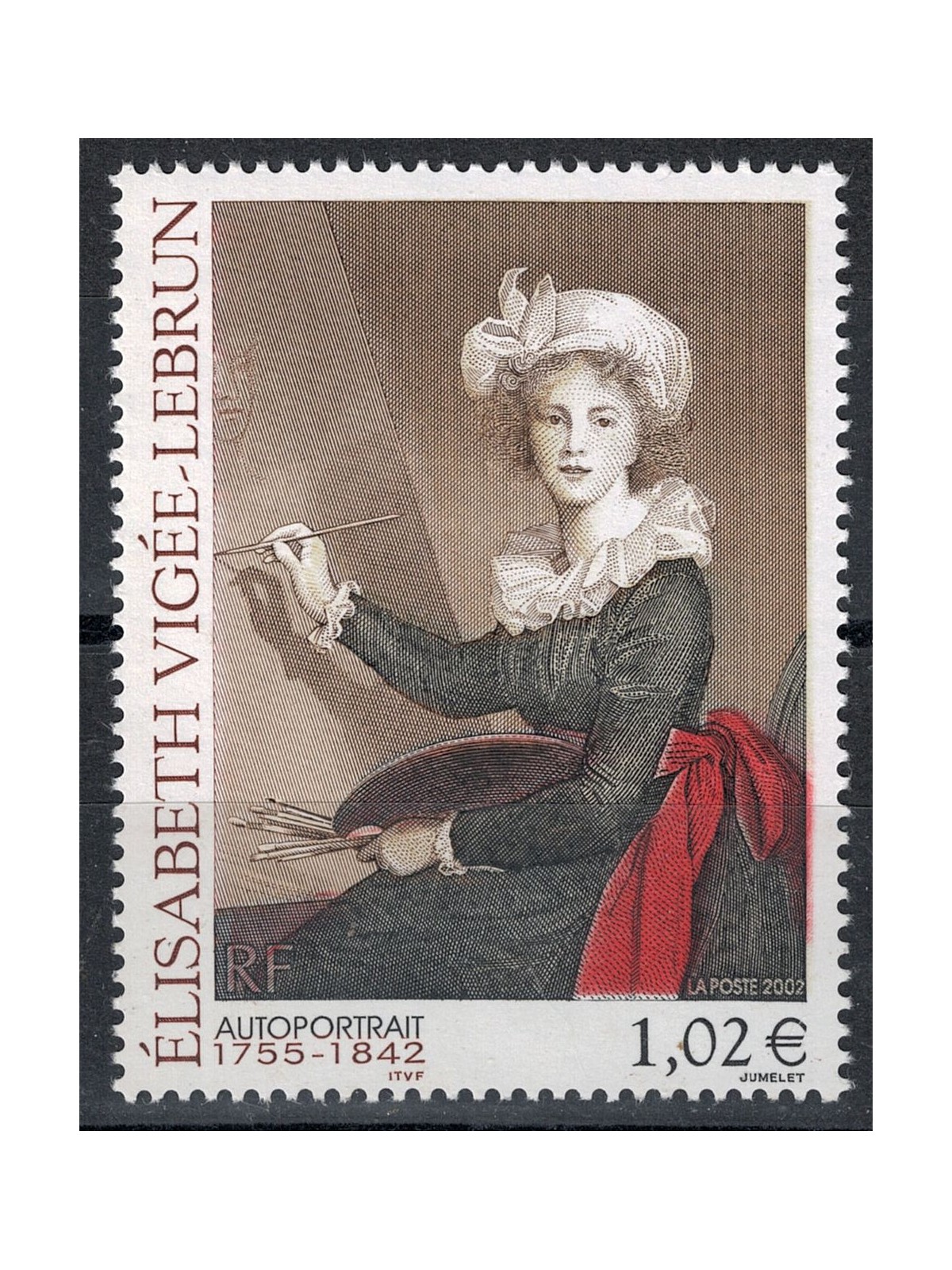 FRANCIA 2002 Arte (Elisabeth Vigée Lebrun) MNH**