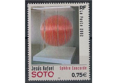 FRANCE 2002 Art (Jesus Rafael Soto) MNH**