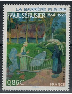 FRANCIA 2007 Arte (Paul Sérusier, La Barrière fleurie) MNH**