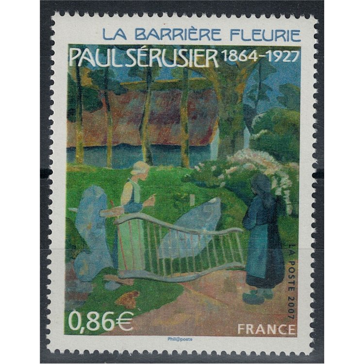 FRANCE 2007 Art (Paul Sérusier, La Barrière fleurie) MNH**