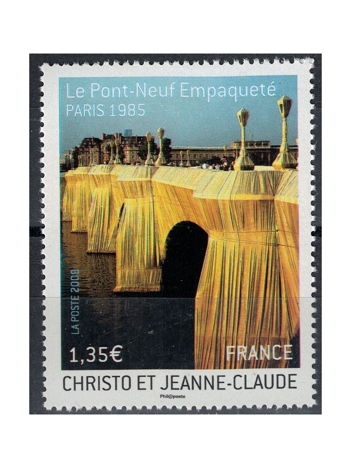 FRANCE 2009 Art (Christo and Jeanne-Claude) MNH**