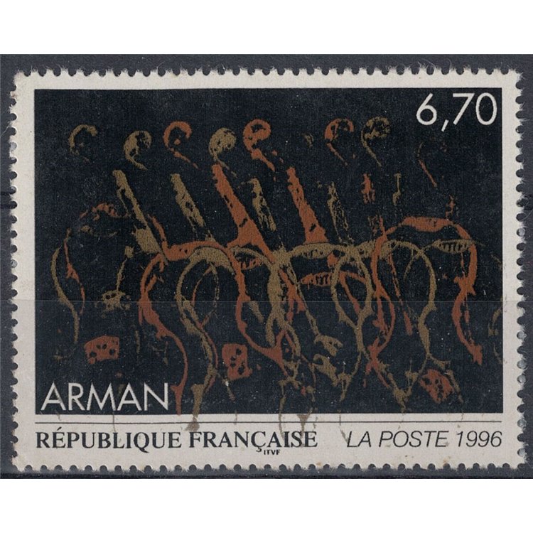 FRANCIA 1996 Arte (Arman) MNH**