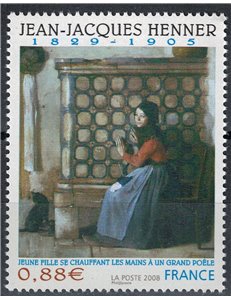 FRANCIA 2008 Arte (Jean-Jacques Henner) MNH**