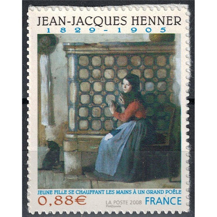 FRANCIA 2008 Arte (Jean-Jacques Henner, autoadesivo) MNH**