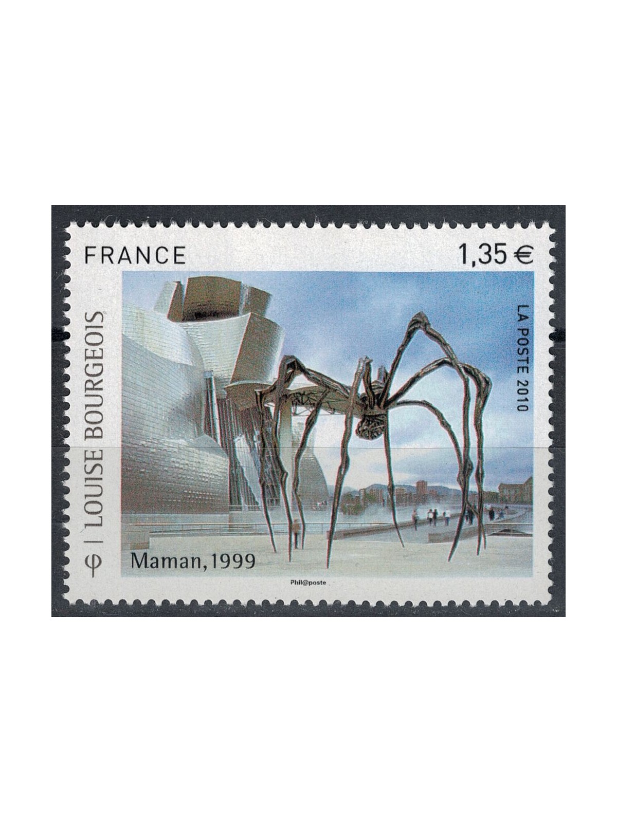 FRANCIA 2010 Arte (Louise Bourgeois) MNH**