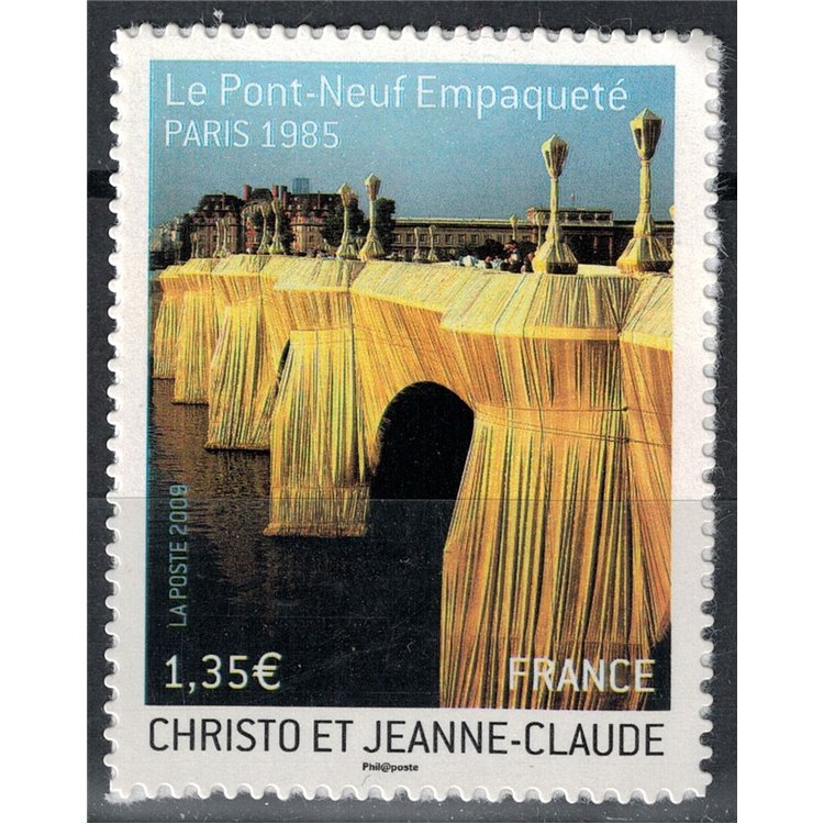 FRANCIA 2009 Arte (Christo e Jeanne-Claude) ad. MNH**