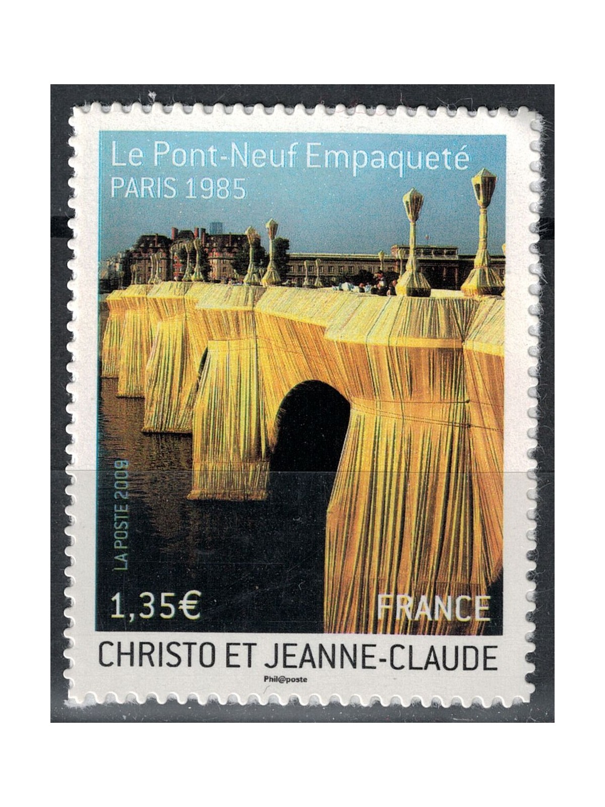 FRANCIA 2009 Arte (Christo e Jeanne-Claude) ad. MNH**
