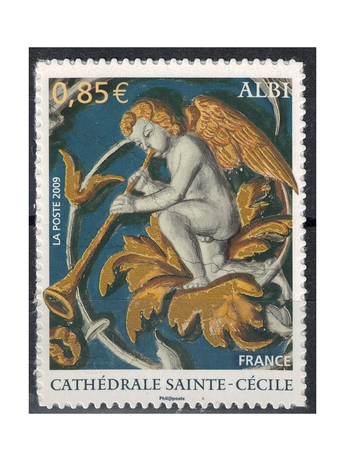 FRANCE 2009 Art (Sainte-Cécile Cathedral) s-a MNH**