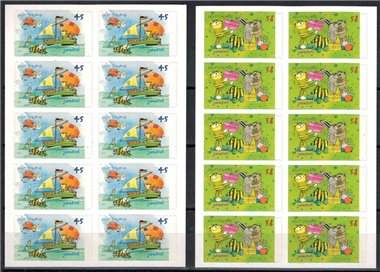 GERMANY BRD 2013 Childhood, children's books 2 booklet MNH**