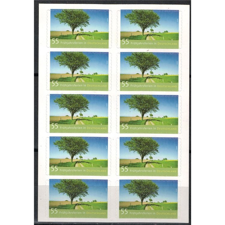 GERMANY BRD 2012 Spring booklet MNH**