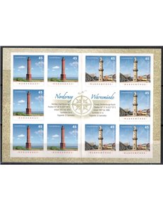 GERMANY BRD 2011 Lighthouses (Warnemunde - Norderney) booklet MNH**