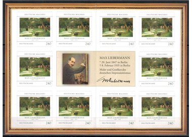 GERMANIA BRD 2013 Max Liebermann LB MNH**