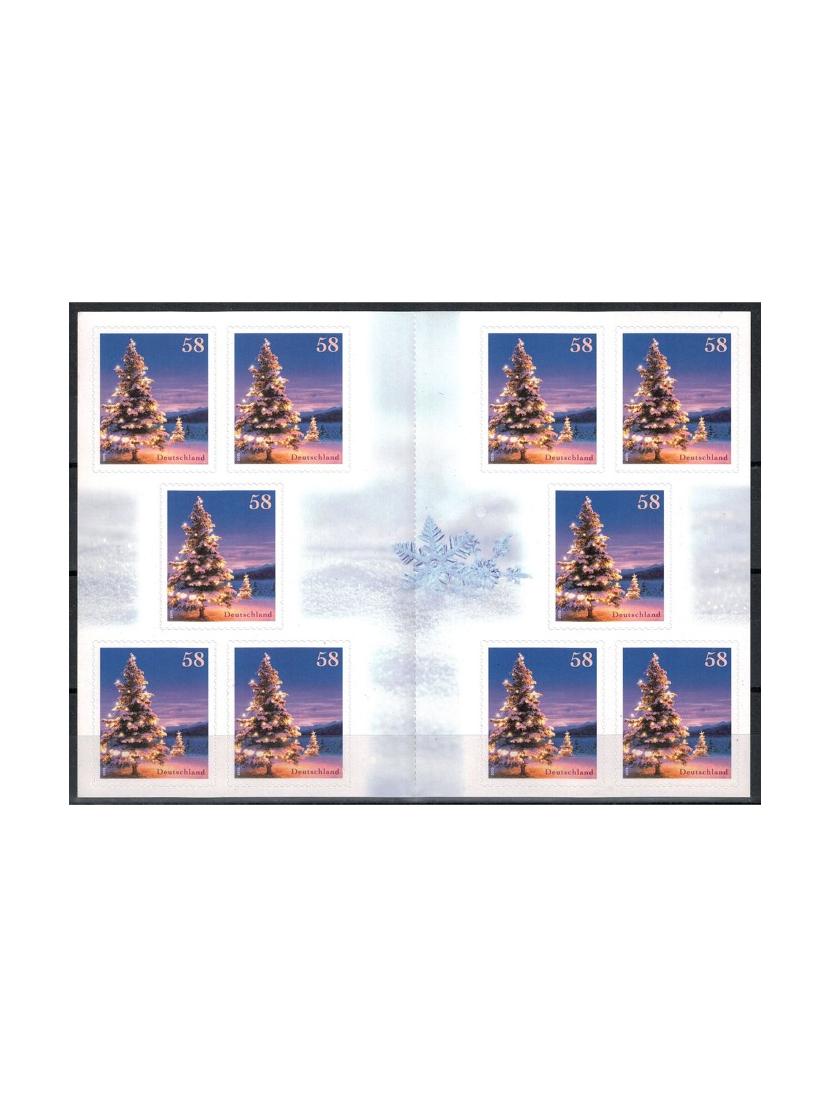 GERMANY BRD 2013 Christmas Tree booklet MNH**