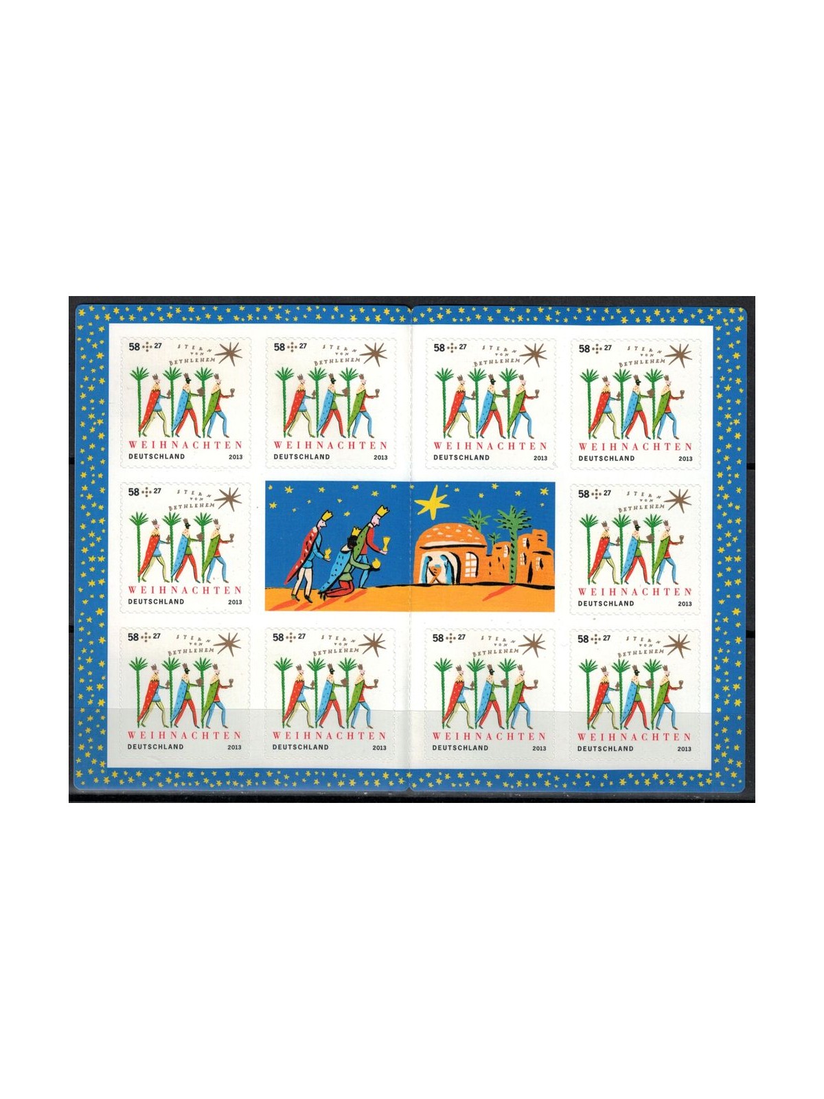 GERMANY BRD 2013 Christmas, Three Kings booklet MNH**