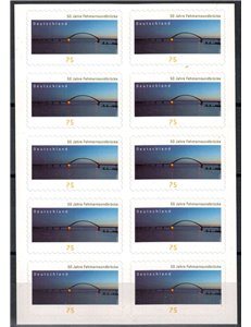 GERMANIA BRD 2013 Fehmarnsundbrucke LB MNH**
