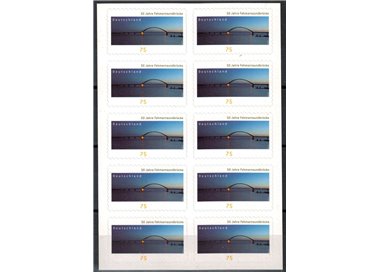 GERMANIA BRD 2013 Fehmarnsundbrucke LB MNH**