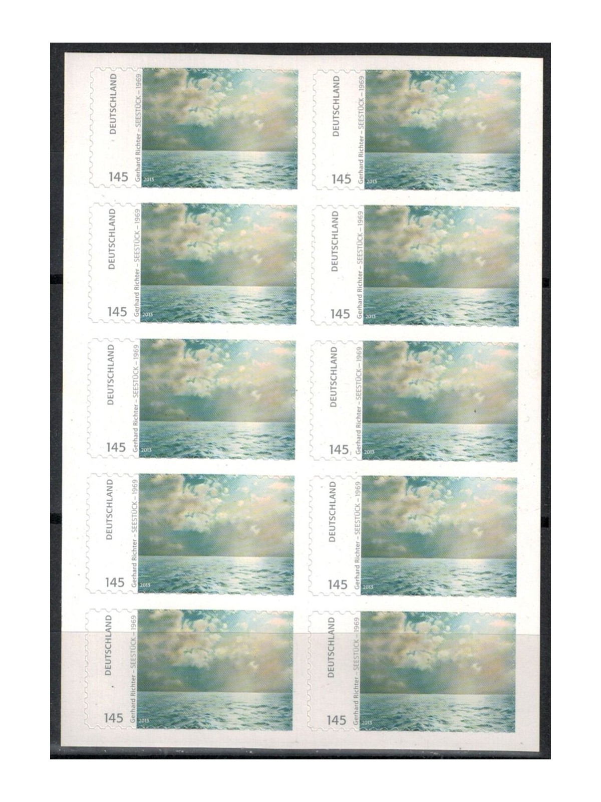 GERMANIA BRD 2013 Gerhard Richter LB MNH**