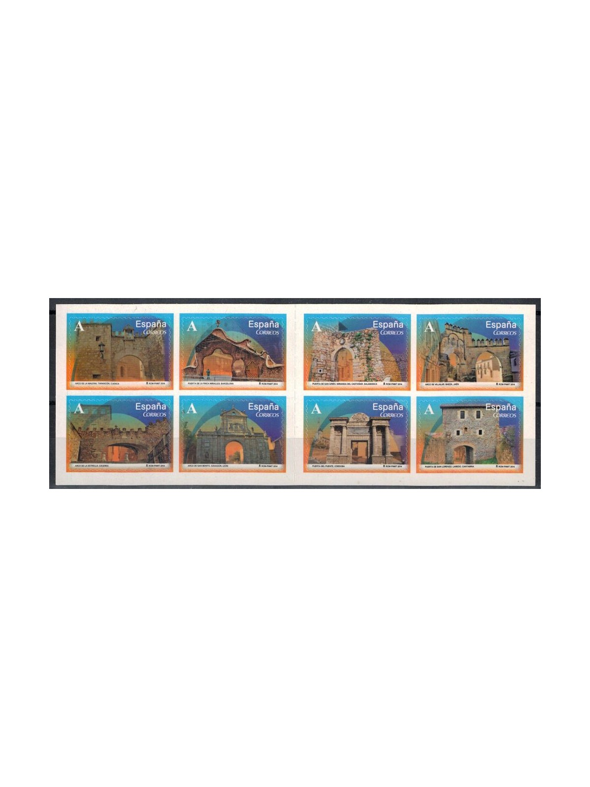 SPAGNA 2014 Archi e Porte LB MNH**