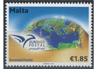 MALTA 2014 Euromed Postal MNH**