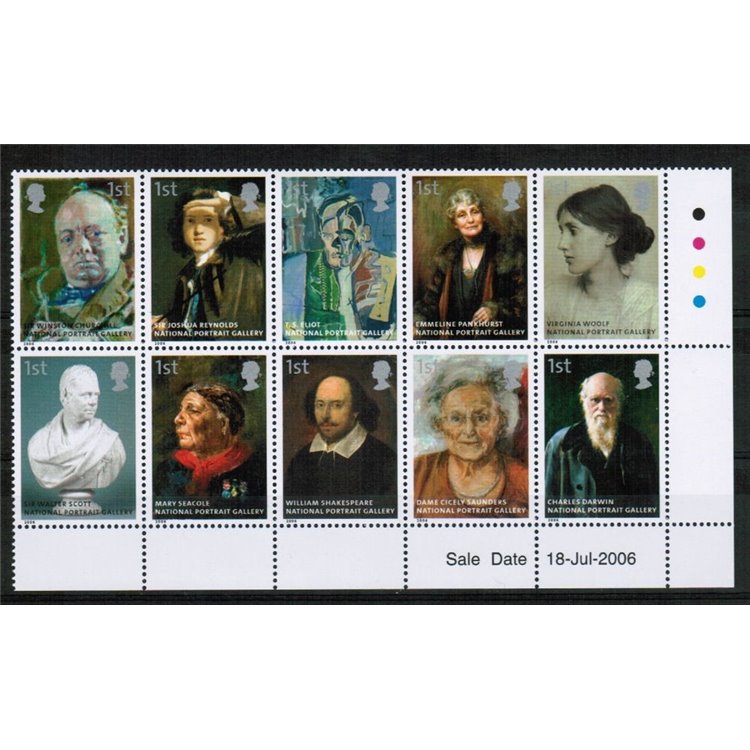GREAT BRITAIN 2006 National Gallery, London 10v MNH**