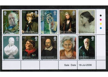 GRAN BRETAGNA 2006 Galleria nazionale di Londra 10v MNH**