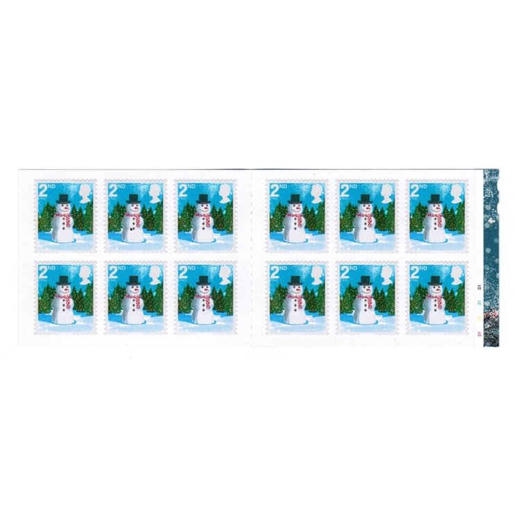 GREAT BRITAIN 2006 Christmas 12x2nd booklet MNH**