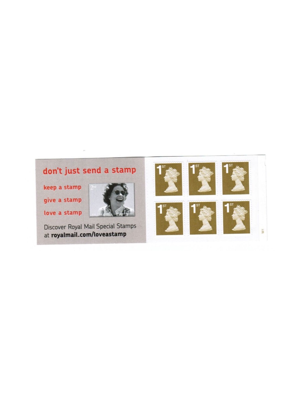 GRAN BRETAGNA 2006 Elisabetta II 6X1st LB MNH**