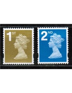 GREAT BRITAIN 2006 Machin NVI 2v MNH**