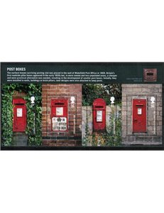 GREAT BRITAIN 2009 Post boxes s/s MNH**