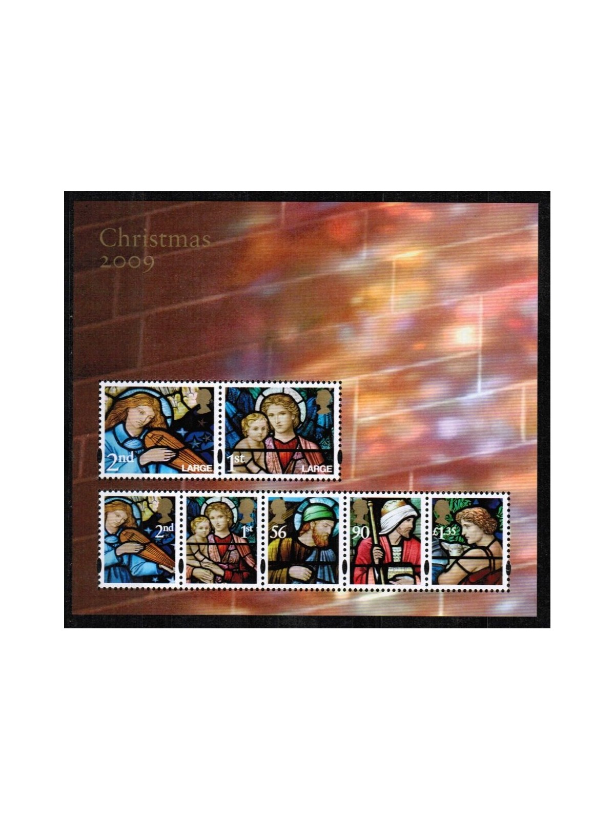 GRAN BRETAGNA 2009 Natale BF MNH**