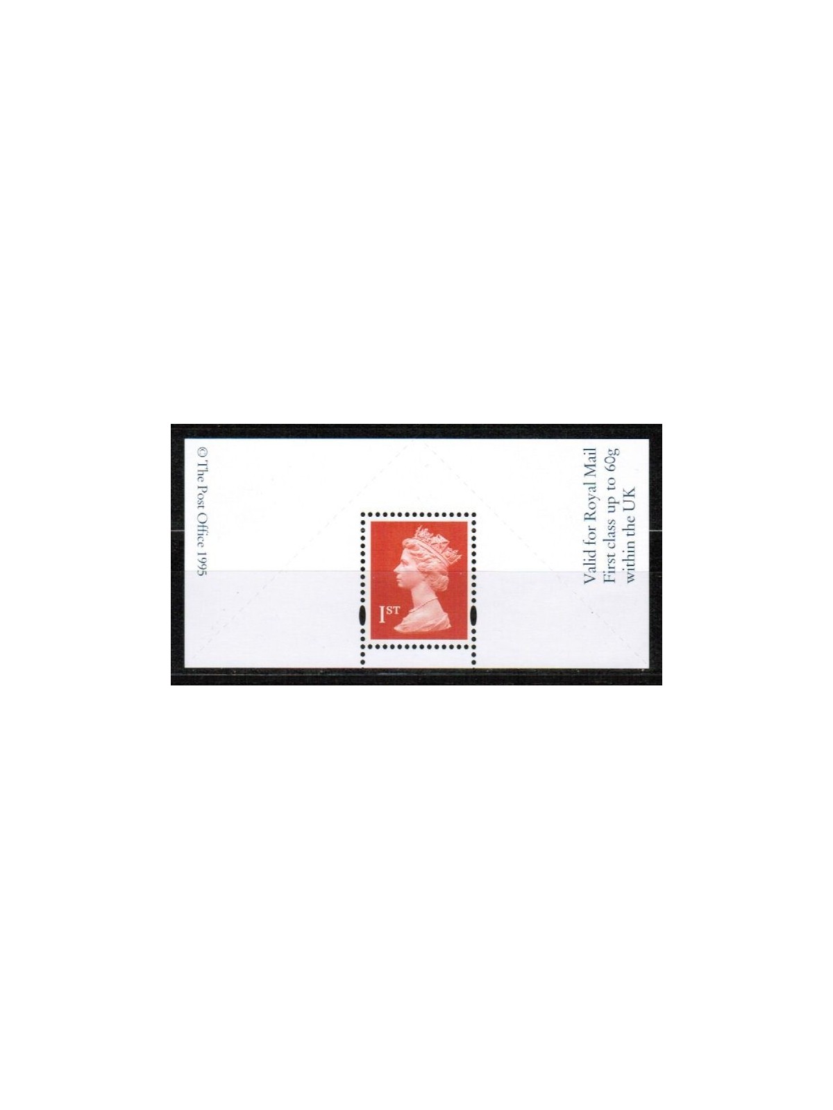 GREAT BRITAIN 1995 Machin NVI s/s MNH**